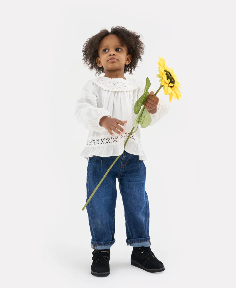 Orion Black Suede Kids Boot