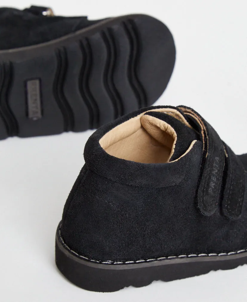 Orion Black Suede Kids Boot
