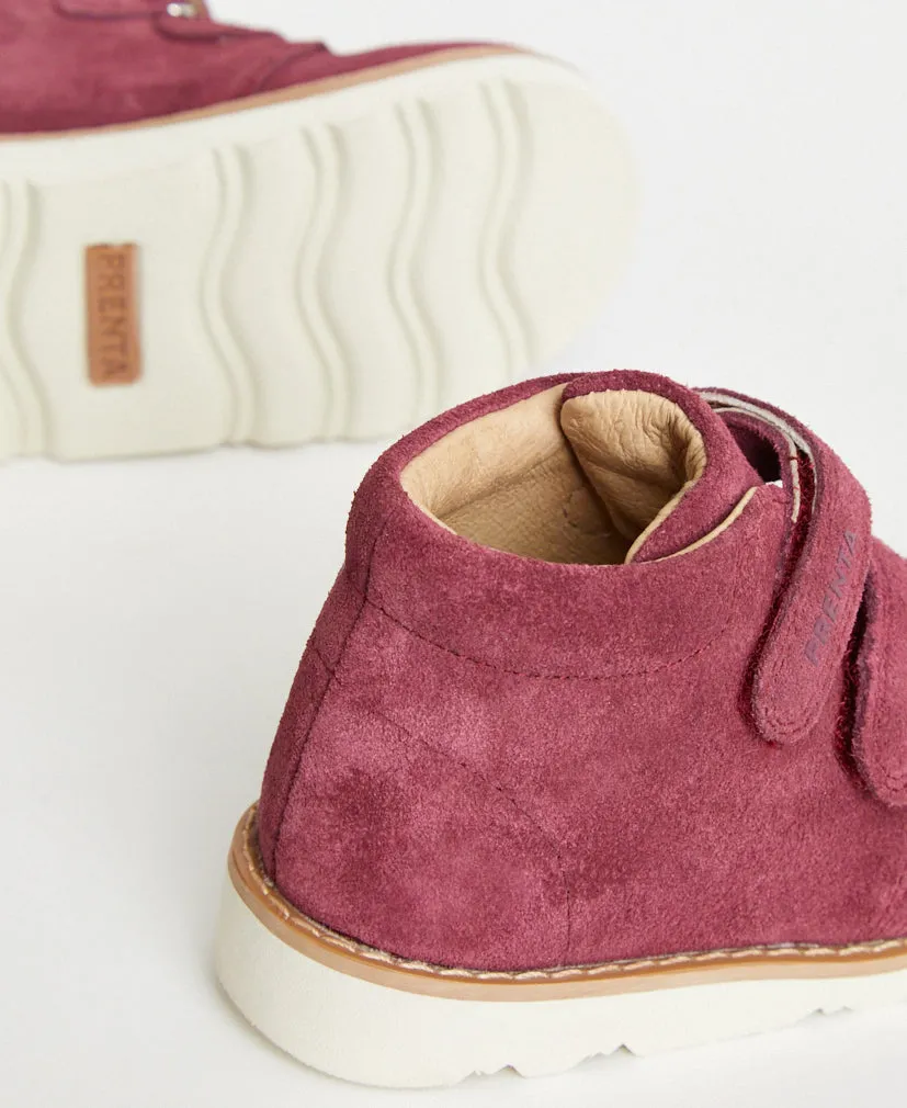 Orion Purple Suede Kids Boot