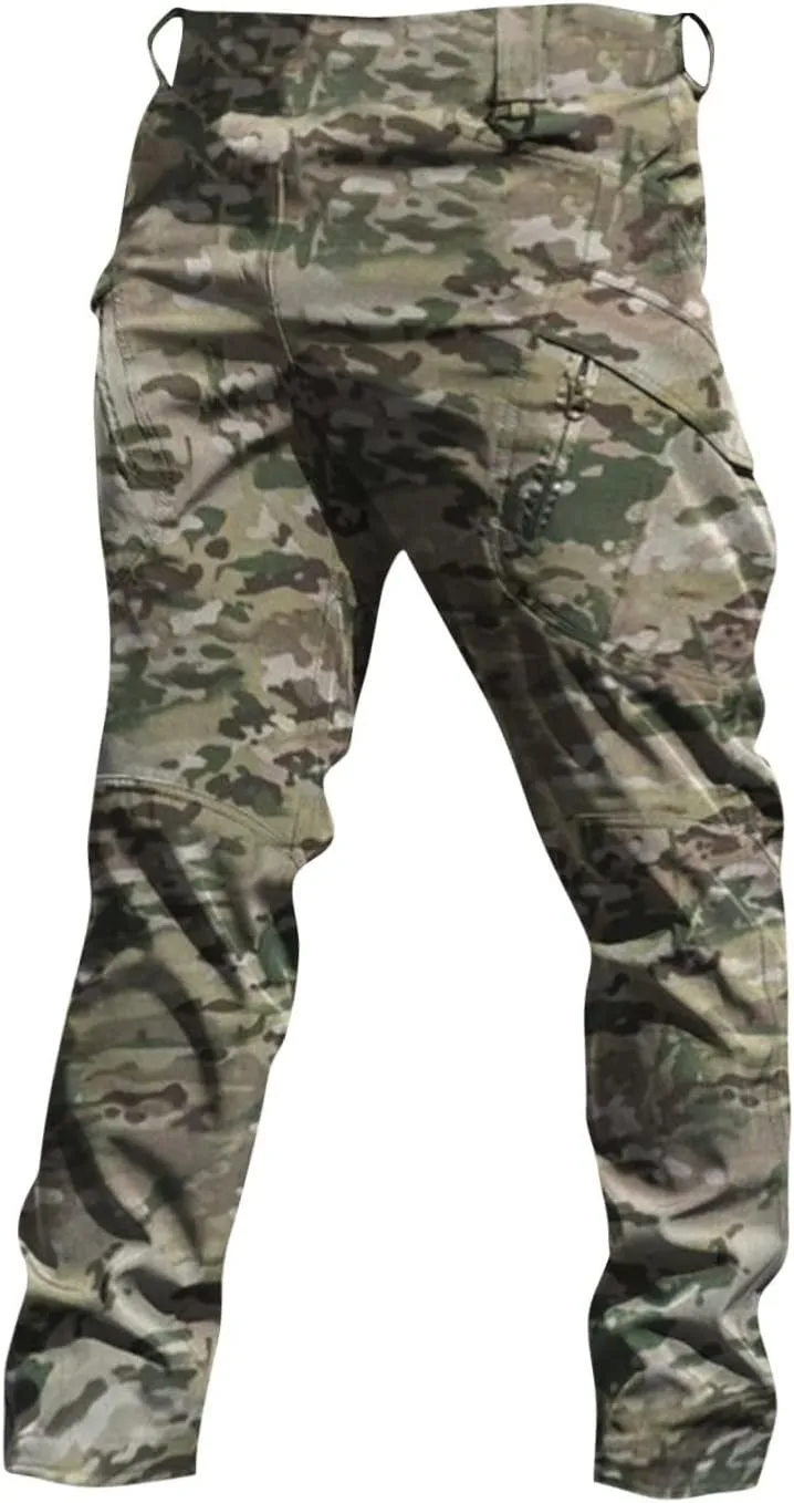 Summer Cargo Pants for Men, Utility Trendy Fit Outdoor Mens Work Pants