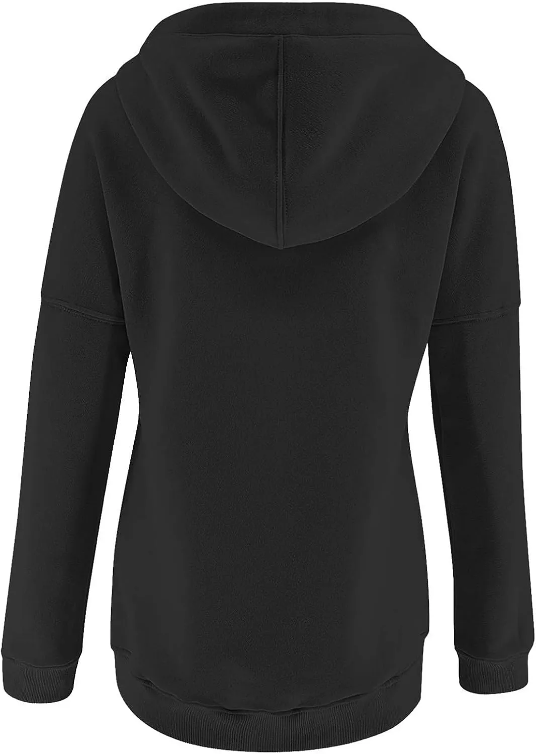 Sweatshirt for Women Fall Women's Casual Hoodies Long Sleeve Solid Lightweight Pullover Tops Loose Sweatshirt with Pocket