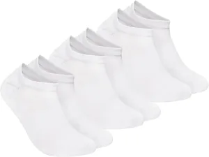 True Classic Moisture Wicking No Show Socks for Men - Athletic Socks, Pack of 3, White, XL