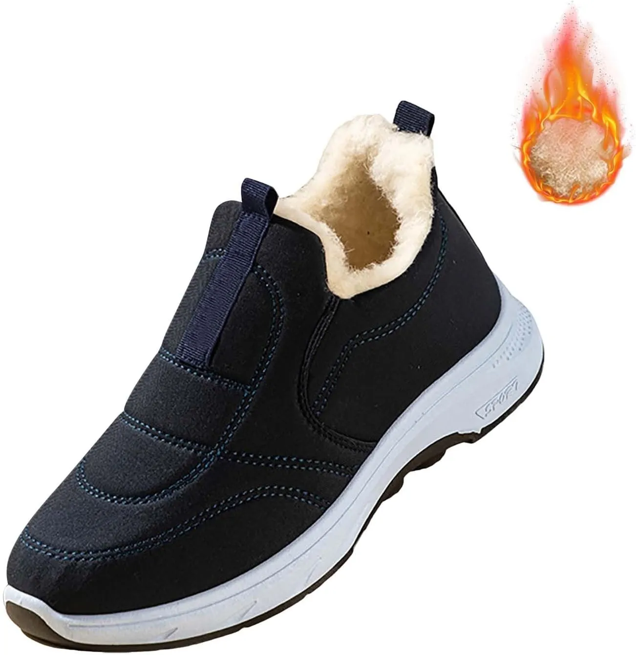 Winter Boots for Women Plush Ankle Boots Waterproof Boots Lightweight Comfortable Stylish Ladies Shoes
