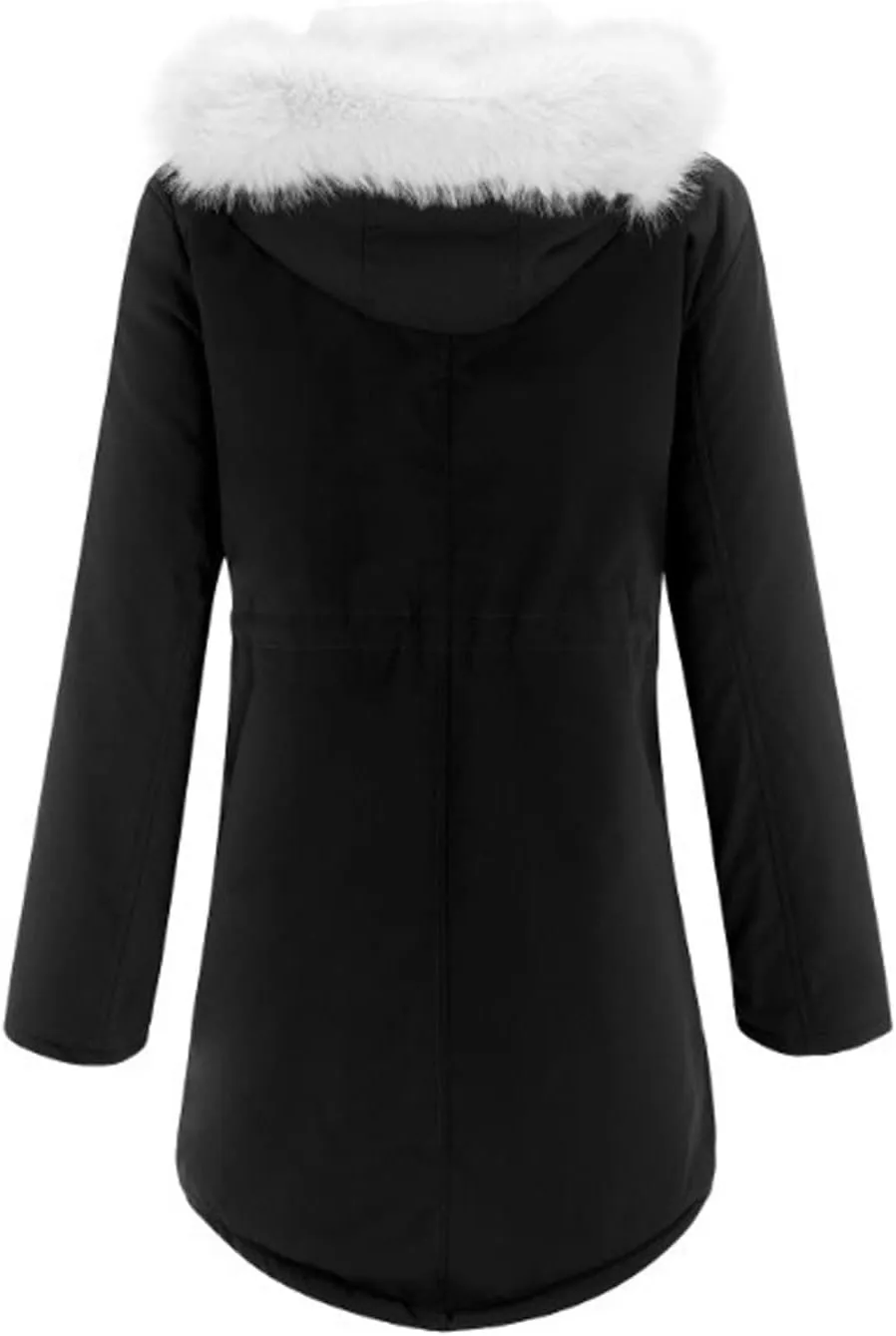 Winter Coats For Women 2024 Trendy Sherpa Lined Thick Hooded Jacket Warm Lightweight Fleece Outerwear With Pockets