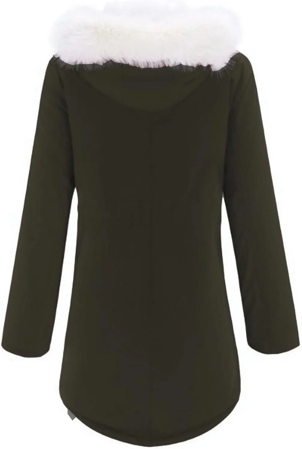 Winter Coats For Women 2024 Trendy Sherpa Lined Thick Hooded Jacket Warm Lightweight Fleece Outerwear With Pockets
