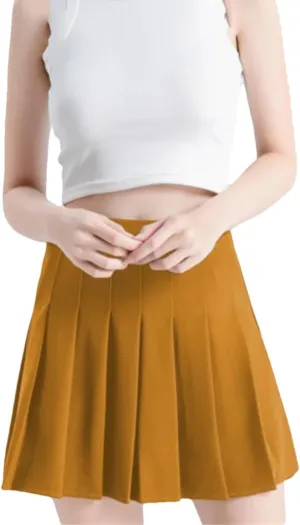 Women Summer School Uniform for Girls Skirts Fashion Mini Short Pleated Skirt