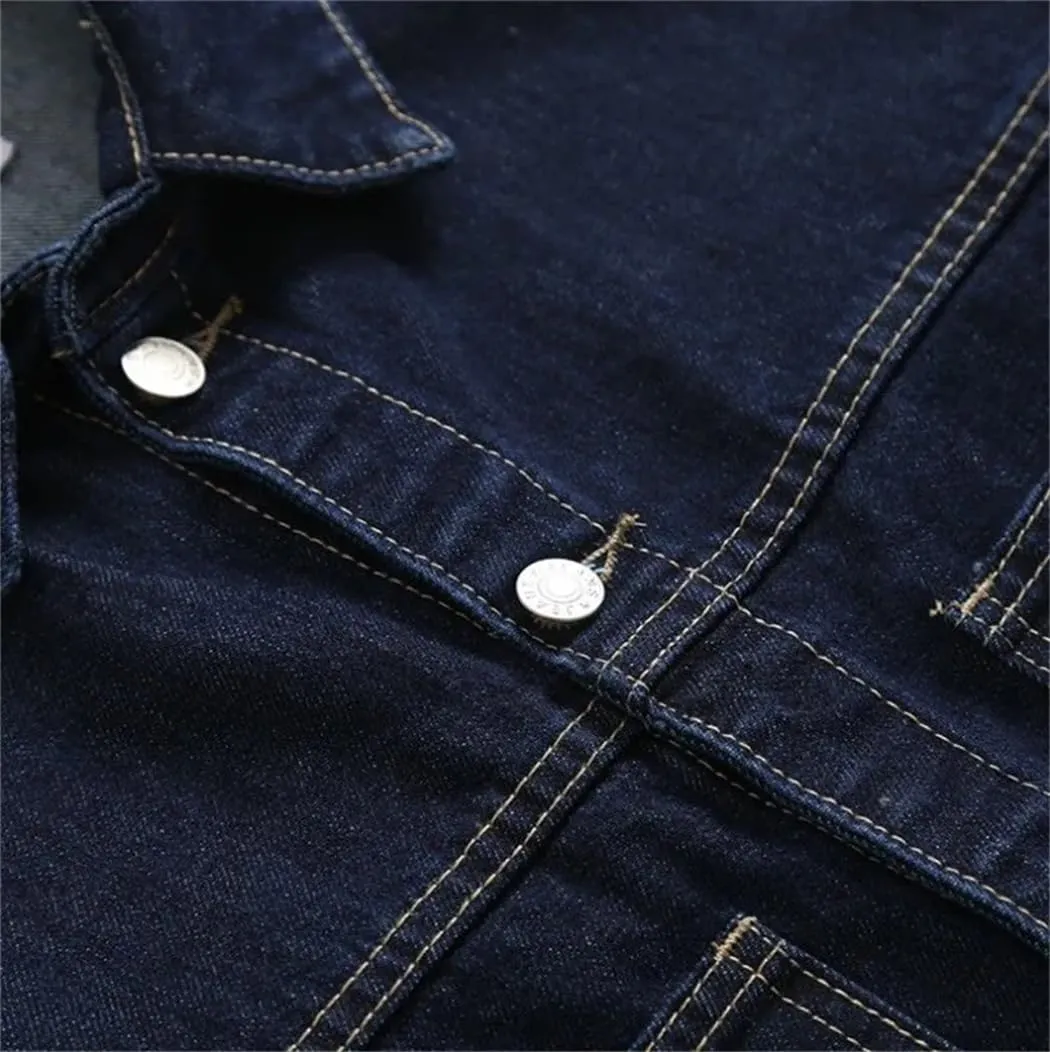 Women's Denim Jacket Spring Autumn Cowboy Coat Female Loose Short Jeans Overwear Top