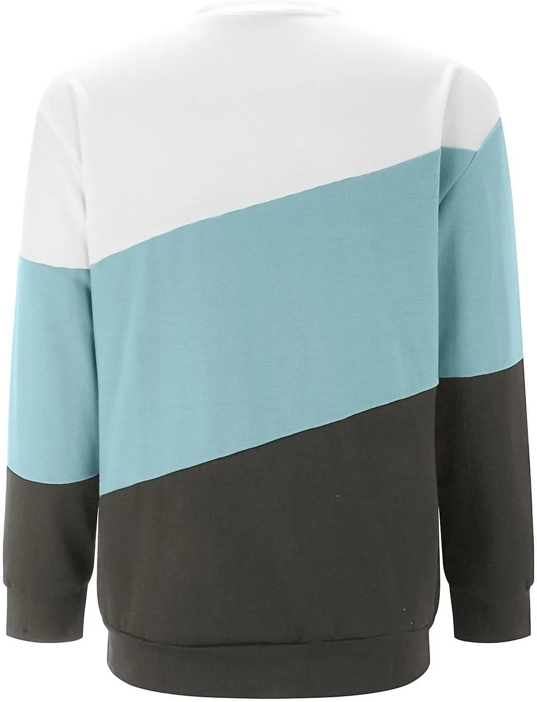Womens Oversized Sweatshirts Fall Crewneck Long Sleeve Pullover Sweatshirt Trendy Lightweight Outdoors Tops Pockets