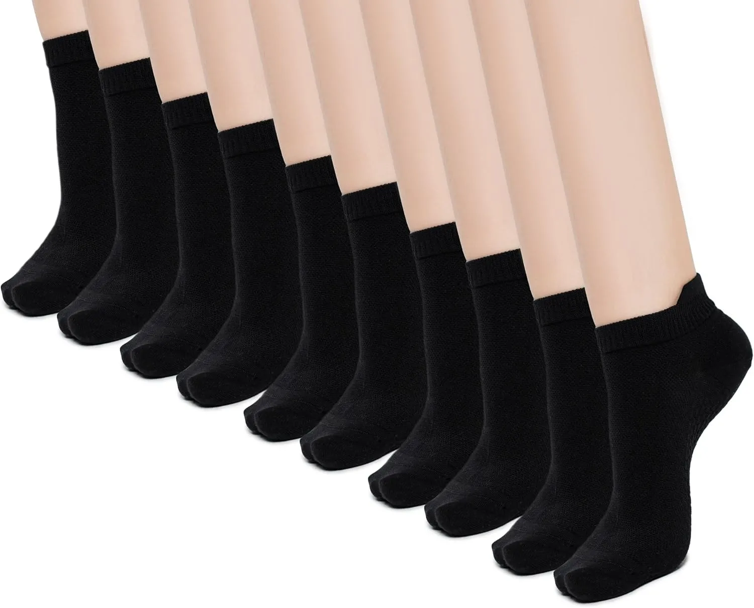 Womens SOCKS Ankle Athletic Running Low Cut Sport With Tab. (US, Numeric, 35, 39, Regular, Short.