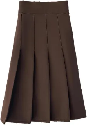 Women's Summer Tennis Skirts  High Waist Mini Pleated Short Skirt for School Girls and Ladies